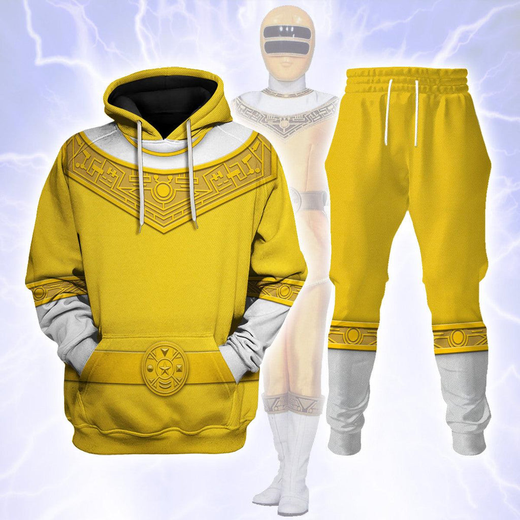  CustomsPig Yellow Power Rangers Zeo Hoodies Sweatshirt T-shirt Hawaiian Tracksuit -  CustomsPig.com