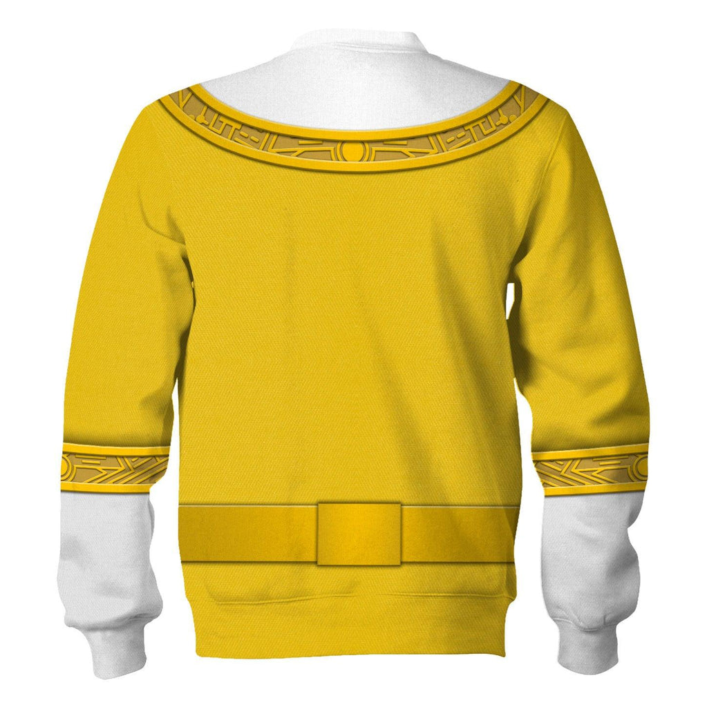  CustomsPig Yellow Power Rangers Zeo Hoodies Sweatshirt T-shirt Hawaiian Tracksuit -  CustomsPig.com