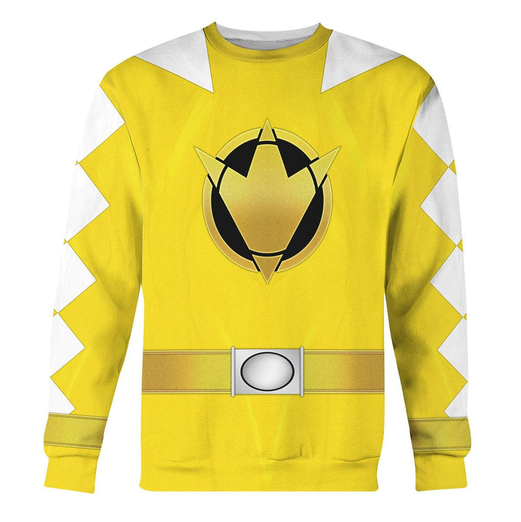 CustomsPig Yellow Ranger Dino Thunder Hoodies Sweatshirt T-shirt Hawaiian Sweatpants - CustomsPig.com