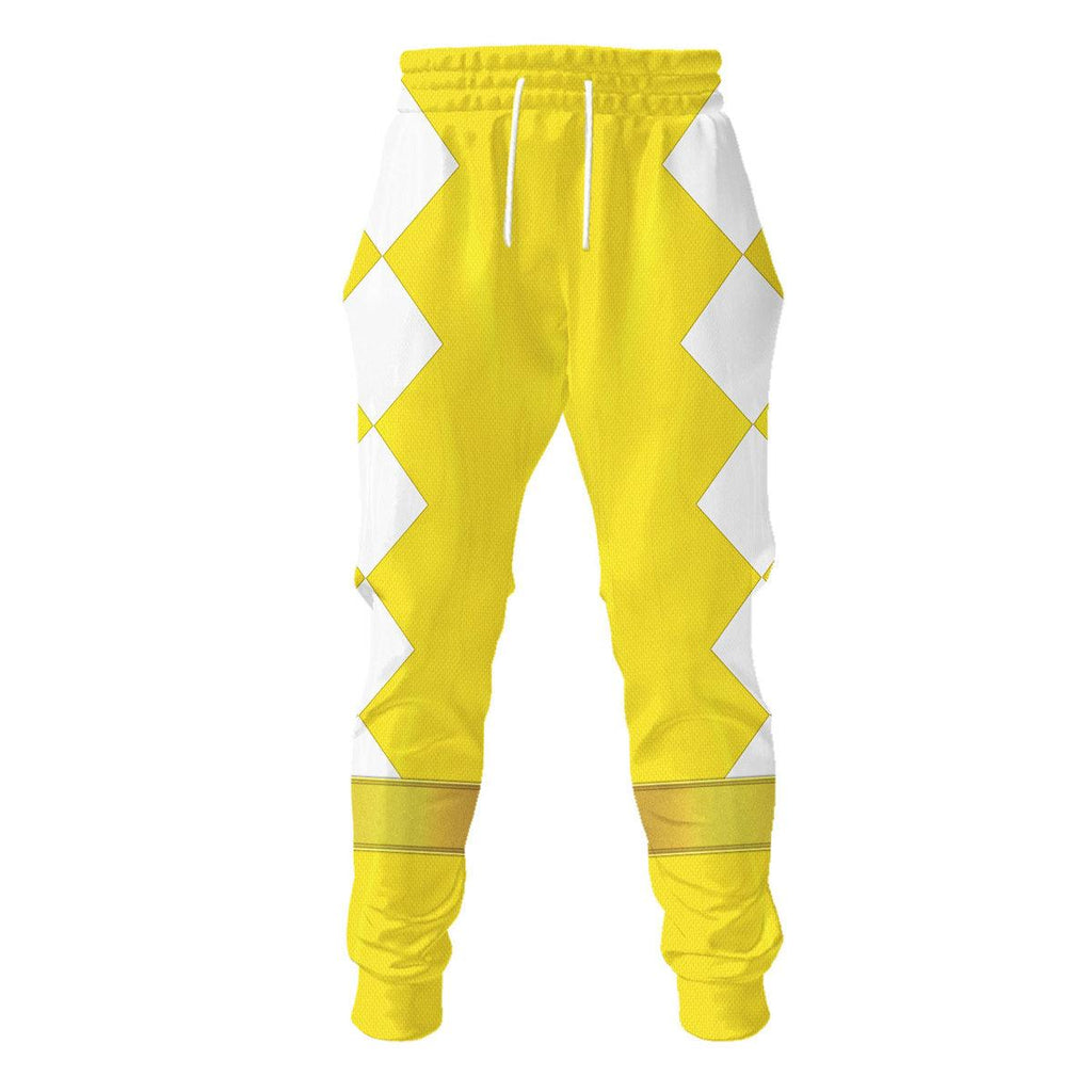 CustomsPig Yellow Ranger Dino Thunder Hoodies Sweatshirt T-shirt Hawaiian Sweatpants - CustomsPig.com