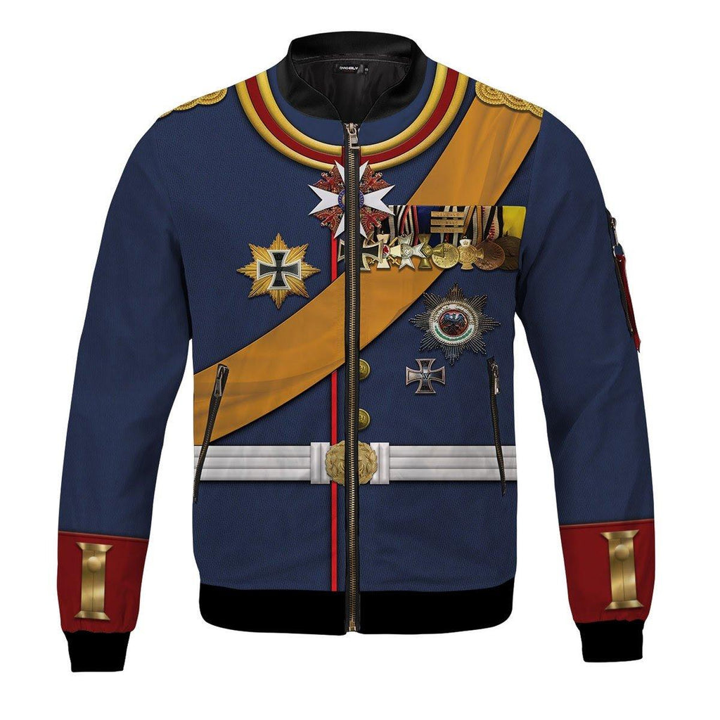 General Paul von Hindenburg (1847-1934) Bomber Jacket - DucG