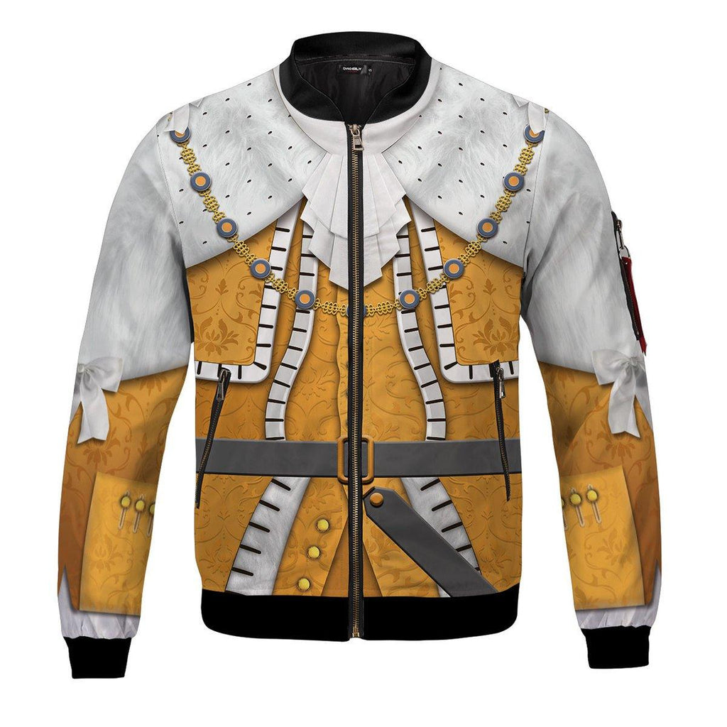 George III of the United Kingdom Bomber Jacket - DucG