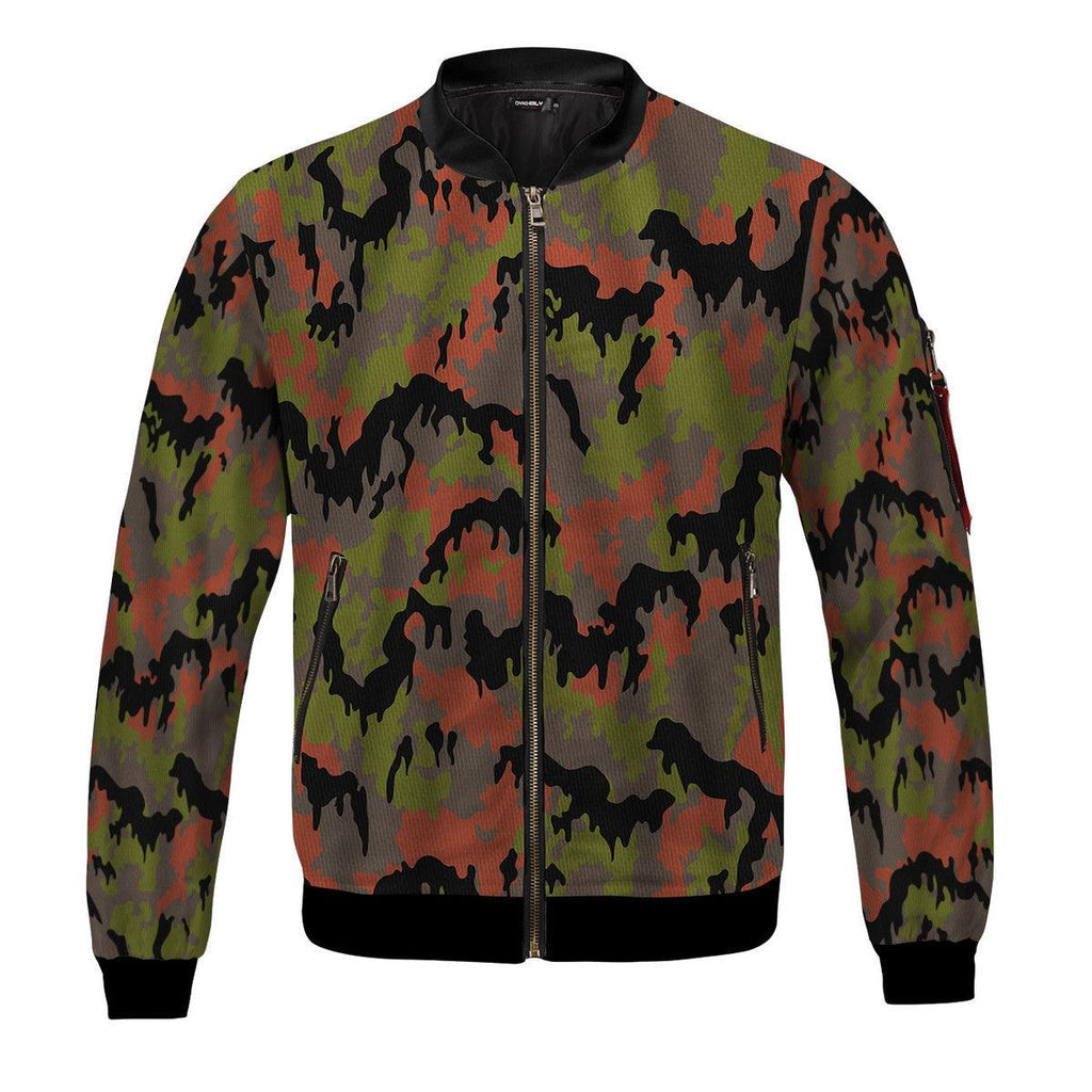 German World War 2 (WWII) Leibermuster Camo Bomber Jacket - CustomsPig