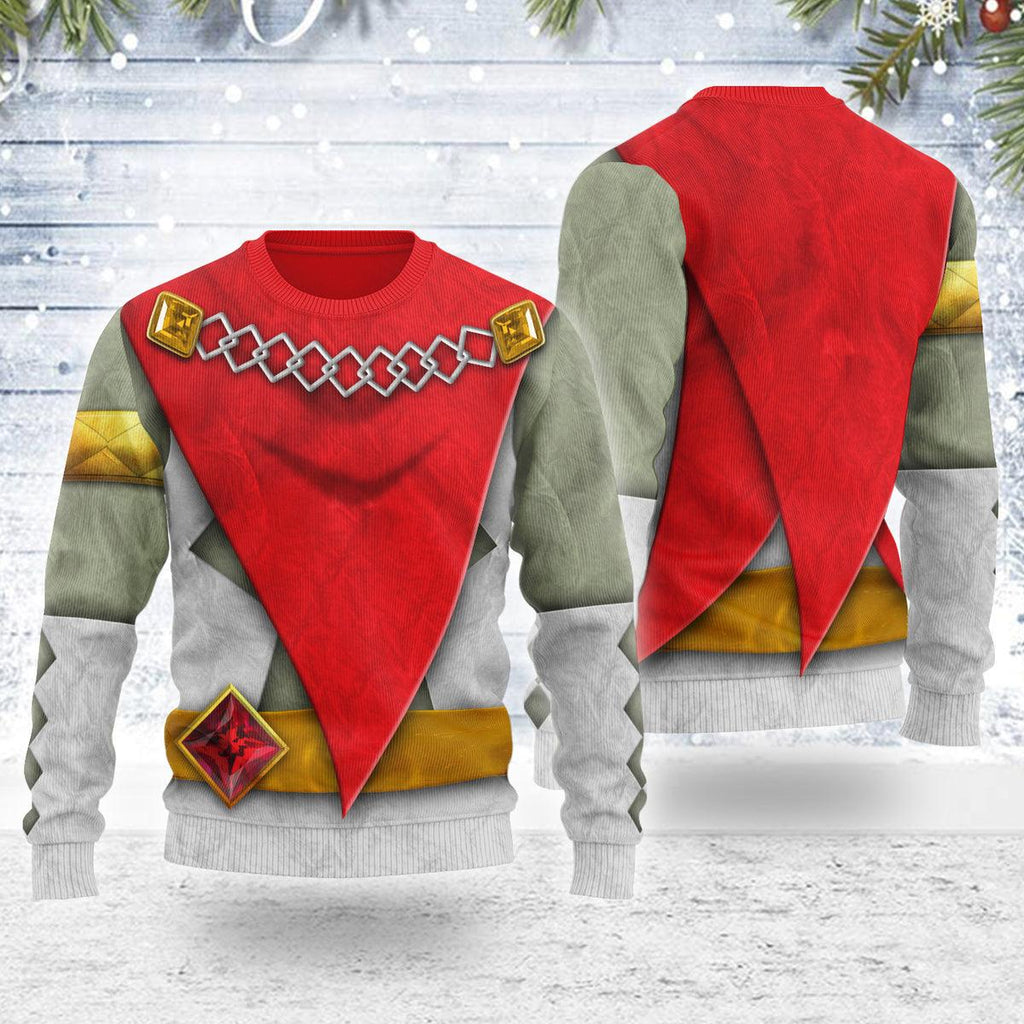 Ghirahim Themed Costume Unisex Christmas Wool Sweater - CustomsPig.com