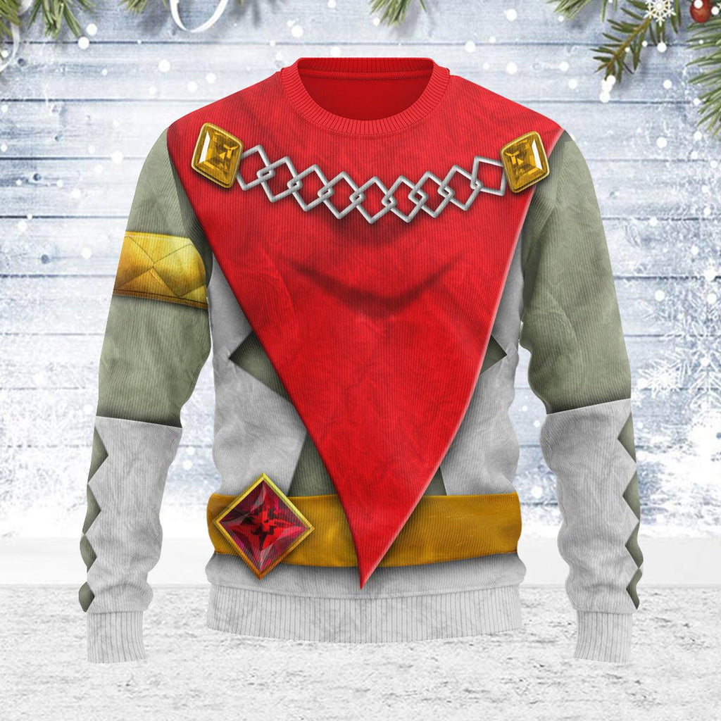 Ghirahim Themed Costume Unisex Christmas Wool Sweater - CustomsPig.com