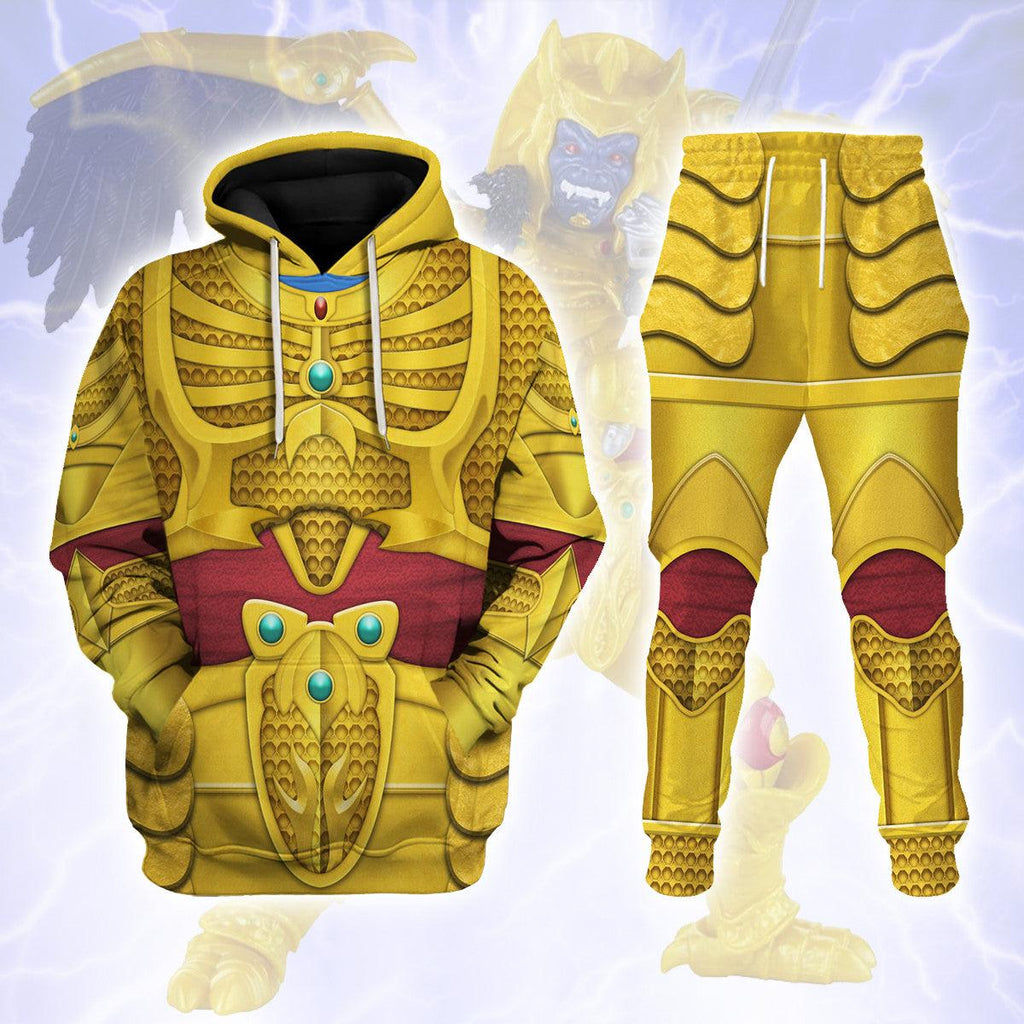 Goldar Mighty Morphin Hoodies Sweatshirt T-shirt Hawaiian Tracksuit -  CustomsPig.com