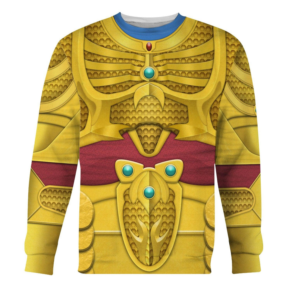 Goldar Mighty Morphin Hoodies Sweatshirt T-shirt Hawaiian Tracksuit -  CustomsPig.com