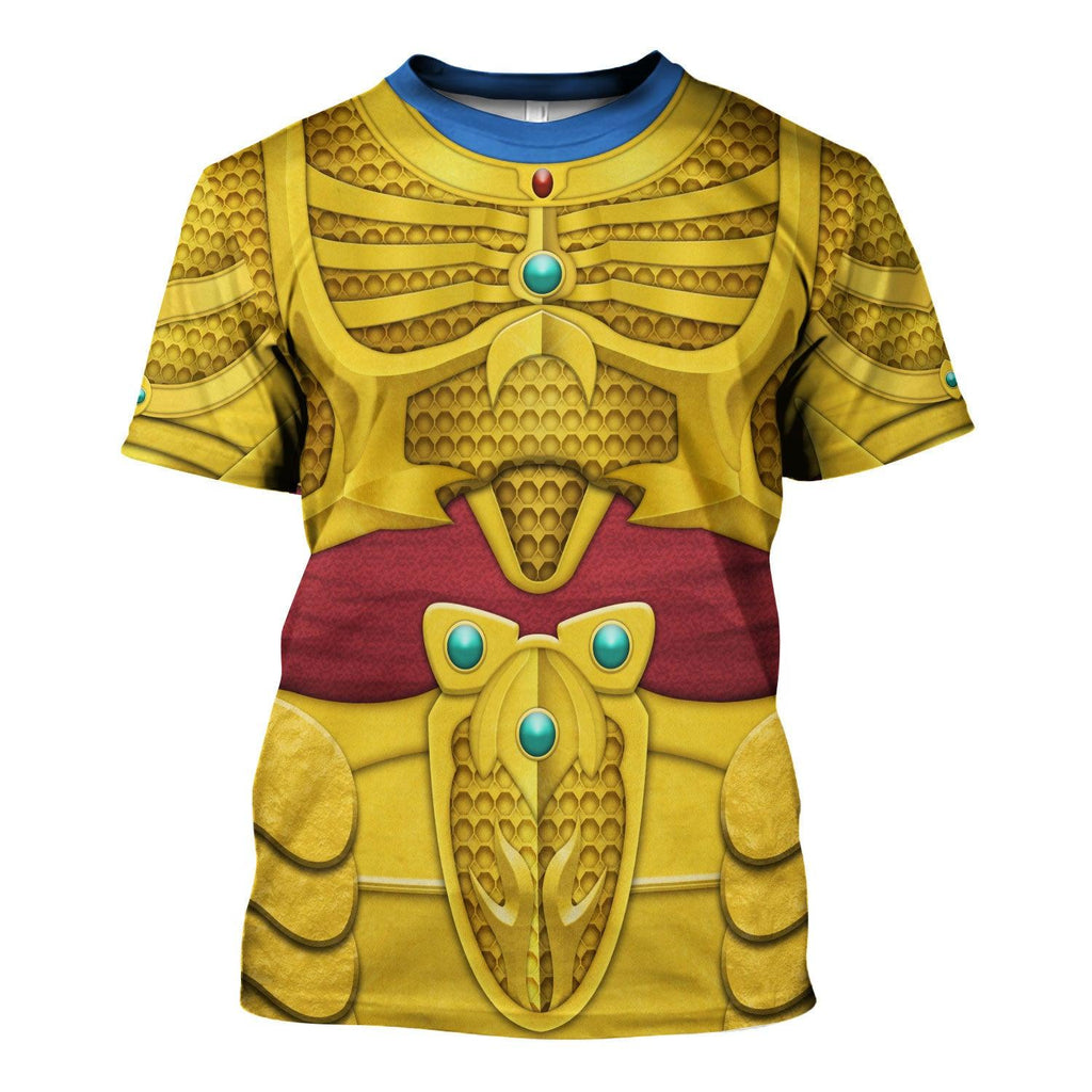 Goldar Mighty Morphin Hoodies Sweatshirt T-shirt Hawaiian Tracksuit -  CustomsPig.com