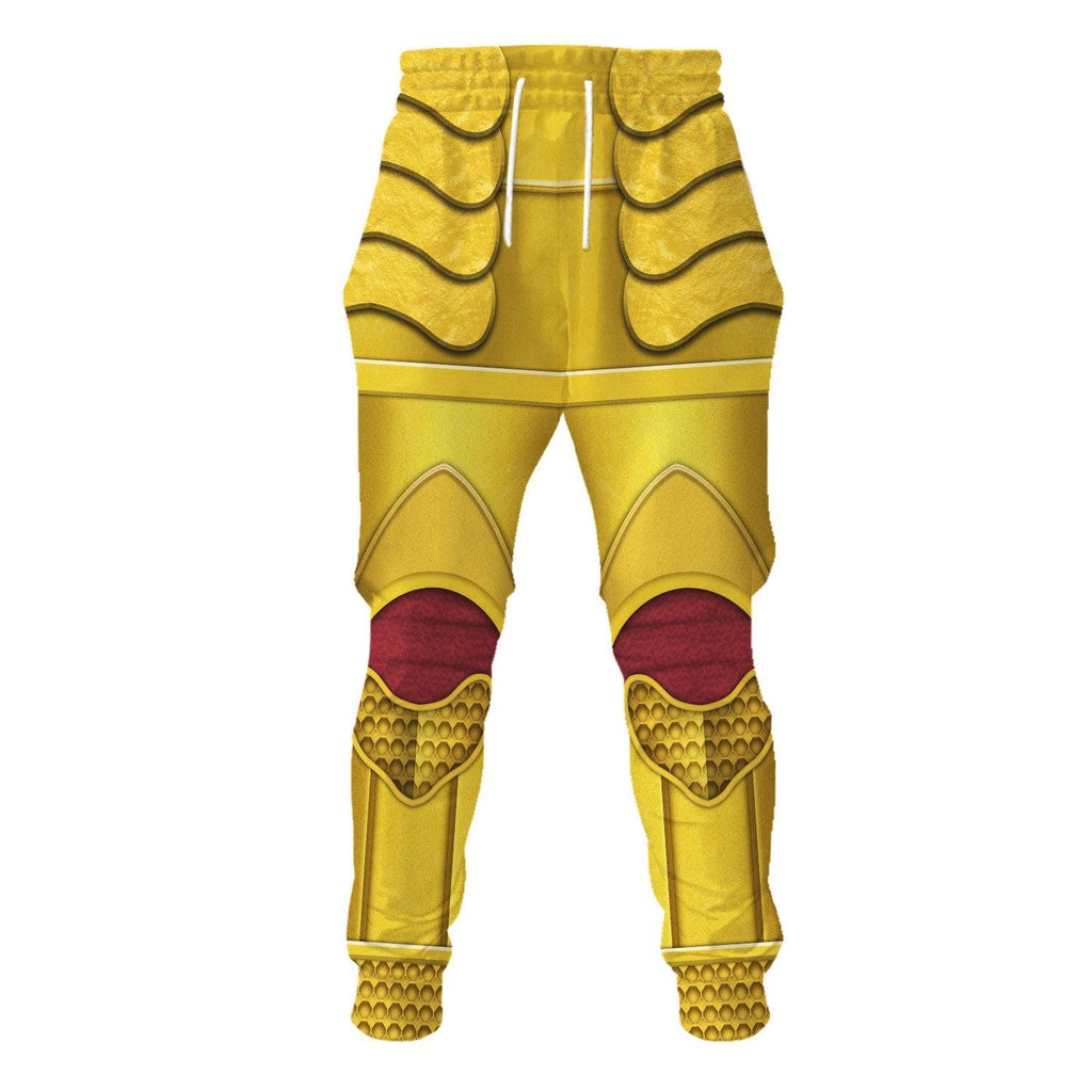 Goldar Mighty Morphin Hoodies Sweatshirt T-shirt Hawaiian Tracksuit -  CustomsPig.com