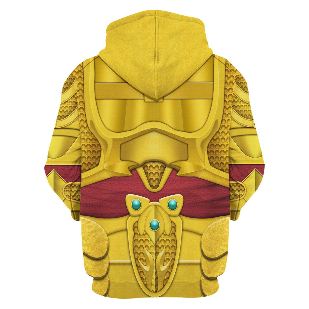 Goldar Mighty Morphin Hoodies Sweatshirt T-shirt Hawaiian Tracksuit -  CustomsPig.com