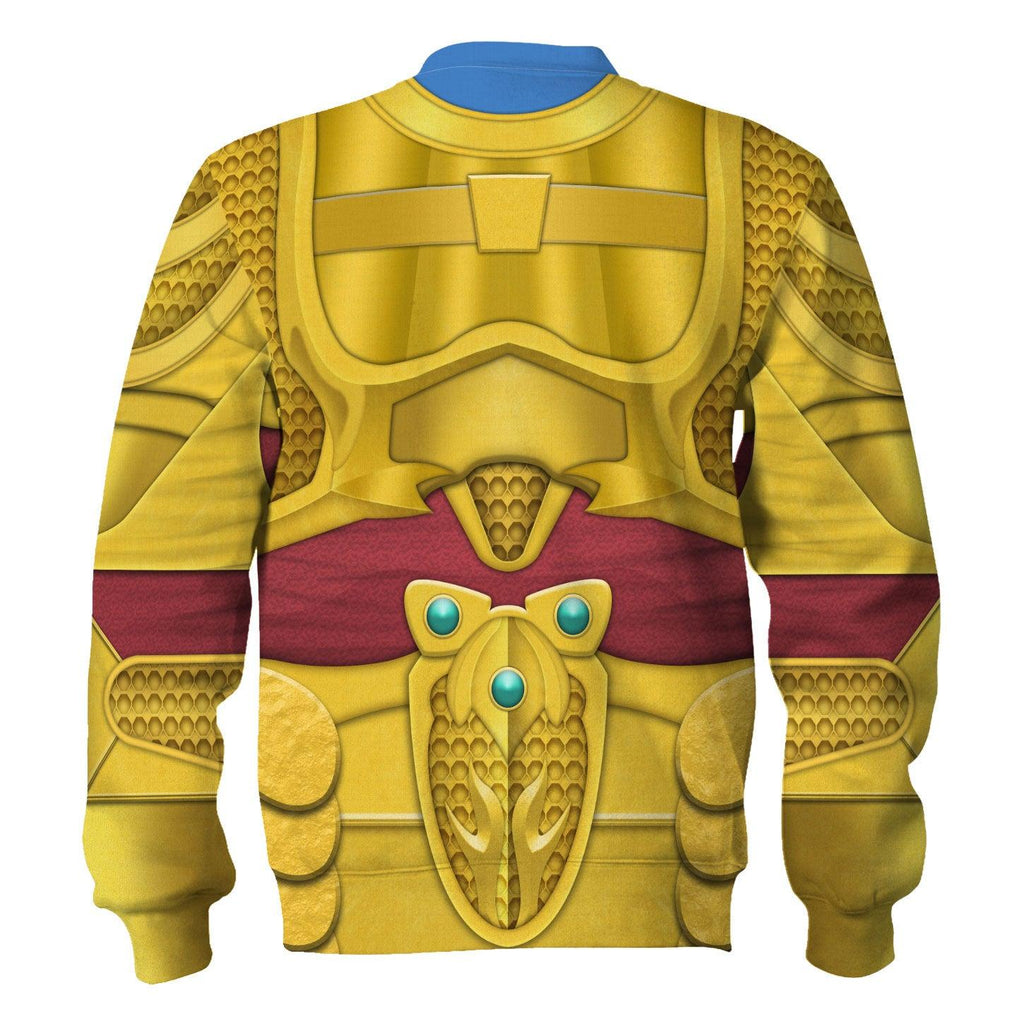 Goldar Mighty Morphin Hoodies Sweatshirt T-shirt Hawaiian Tracksuit -  CustomsPig.com