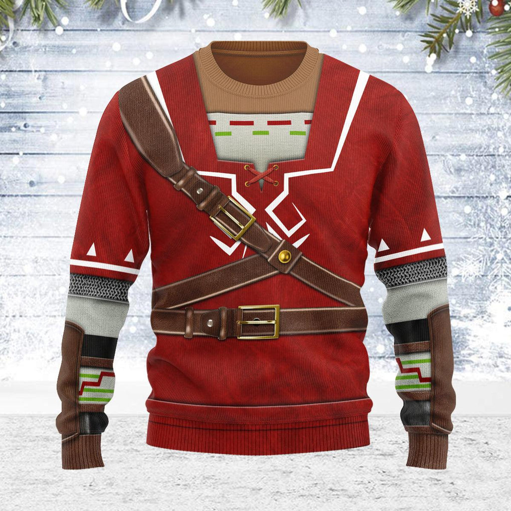 Goron Tunic Themed Costume Unisex Christmas Wool Sweater - CustomsPig.com