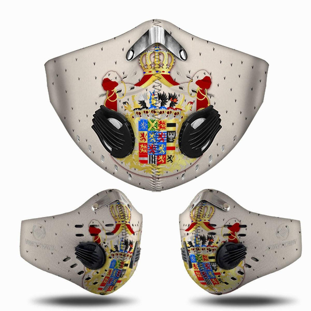 Greater Coat Of Arms Of The Grand Duke Face Mask - DucG