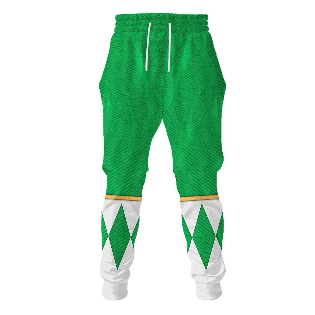 Green Ranger Dragon Shield Hockey Jersey -  CustomsPig.com