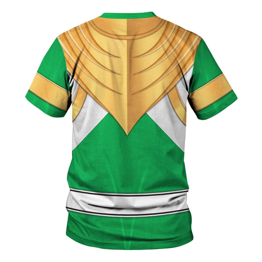 Green Ranger Dragon Shield Hoodies Sweatshirt T-shirt Hawaiian 1076 - CustomsPig.com