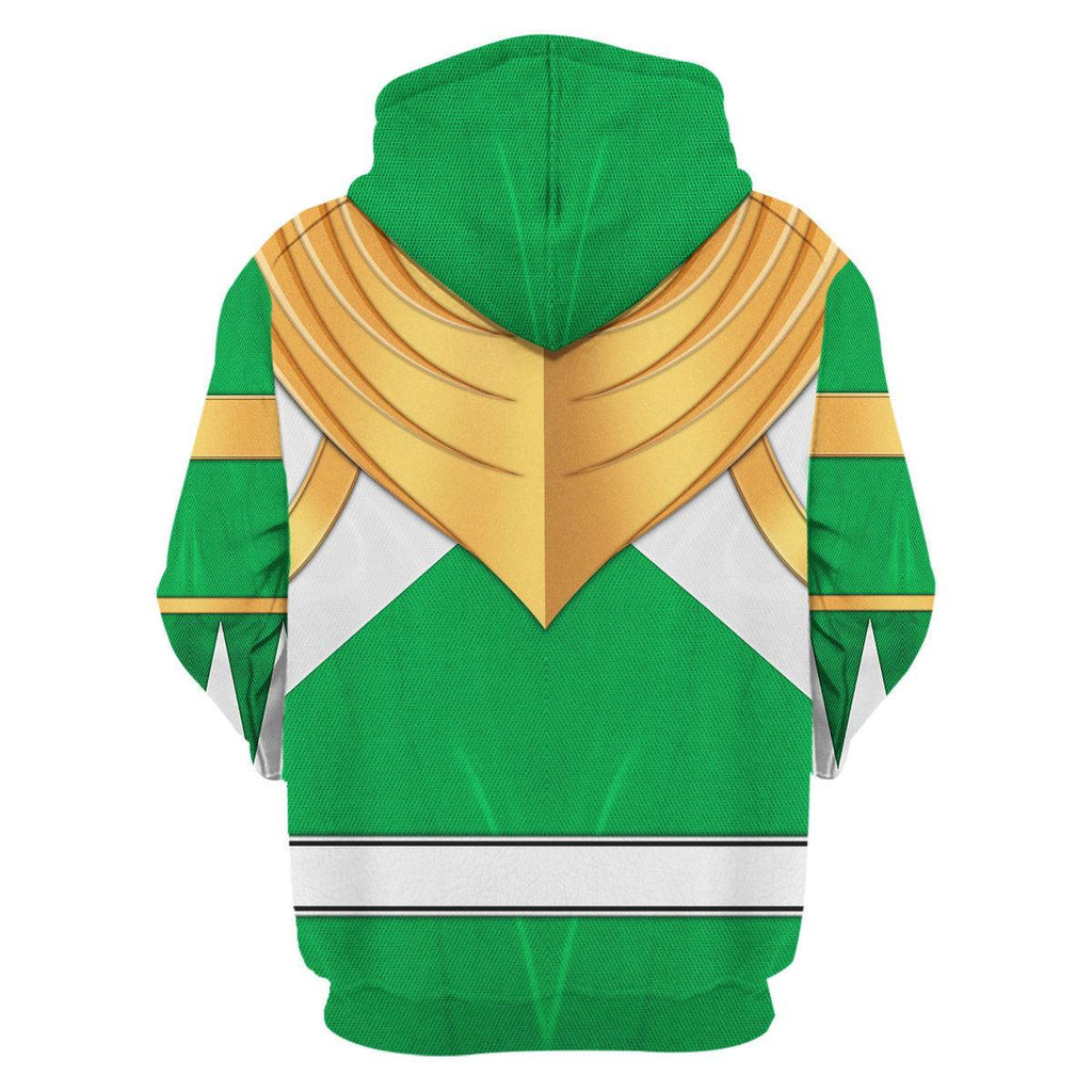 Green Ranger Dragon Shield Hoodies Sweatshirt T-shirt Hawaiian 1076 - CustomsPig.com