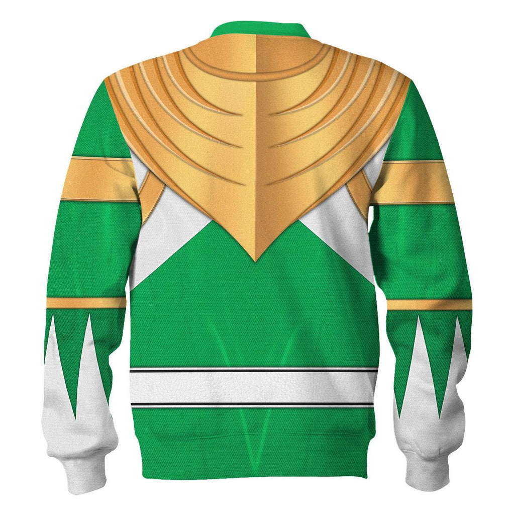 Green Ranger Dragon Shield Hoodies Sweatshirt T-shirt Hawaiian 1076 - CustomsPig.com