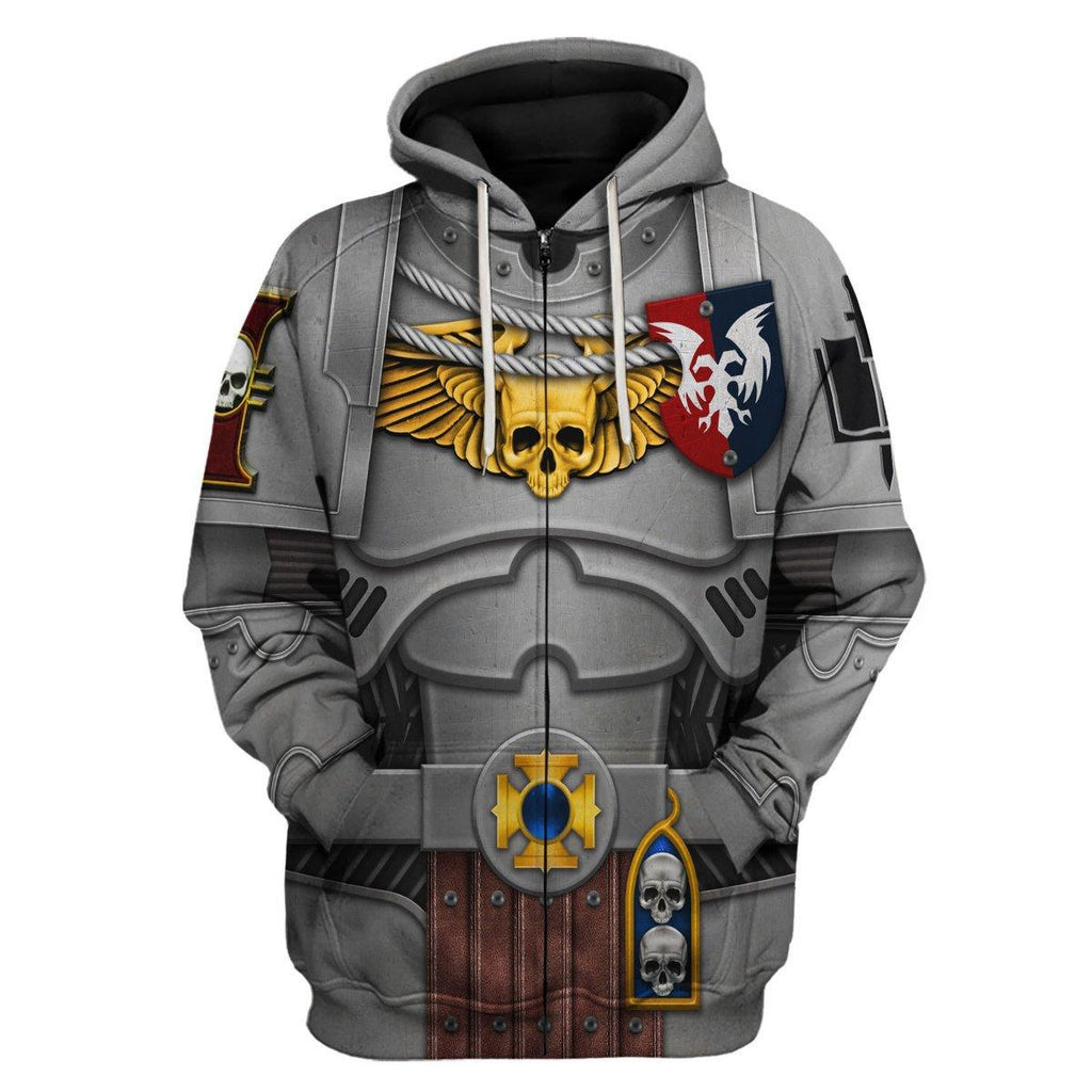 Grey Knights Captain T-shirt Hoodie Sweatpants Cosplay -  CustomsPig