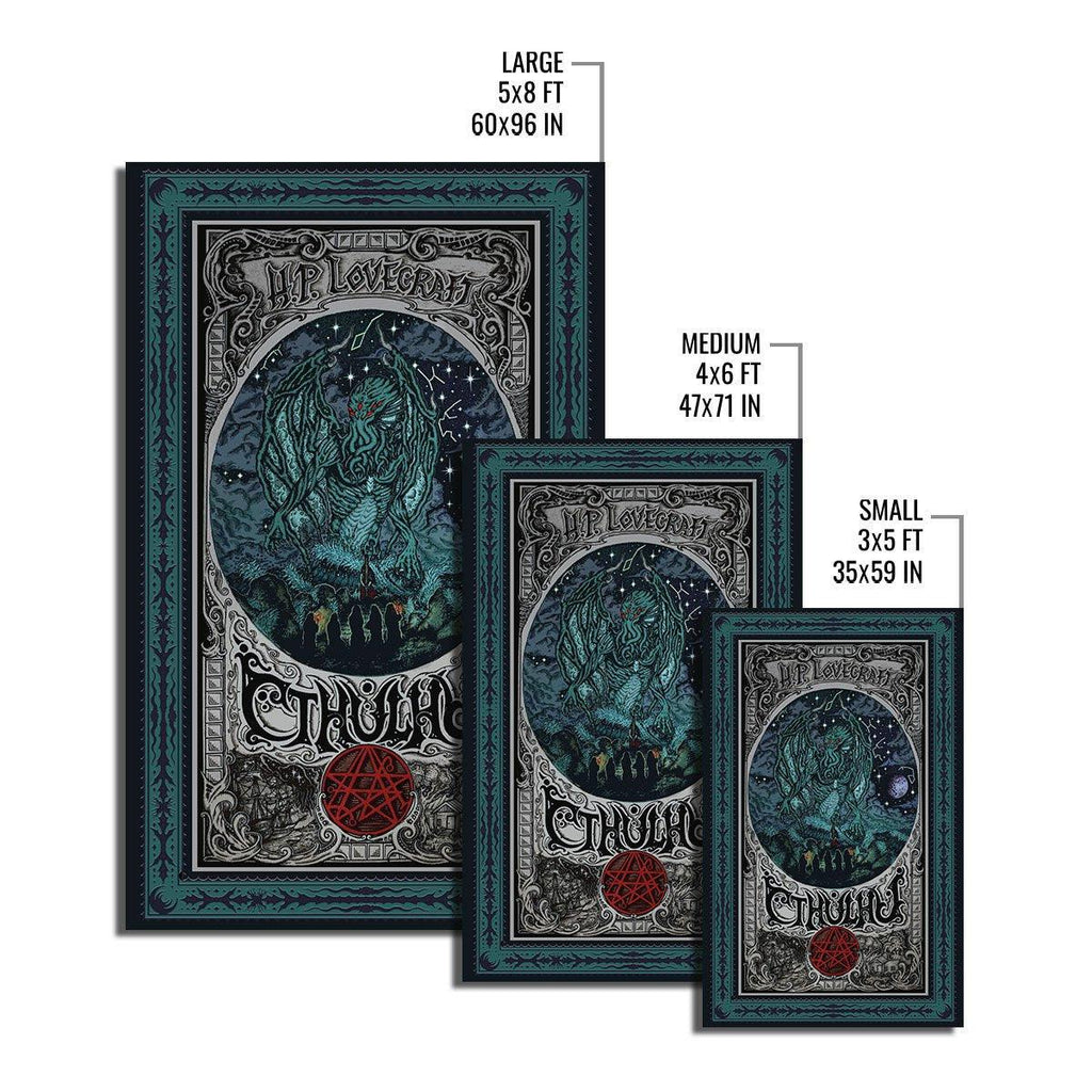 H. P. Lovecraft CTHULHU Rug - CustomsPig