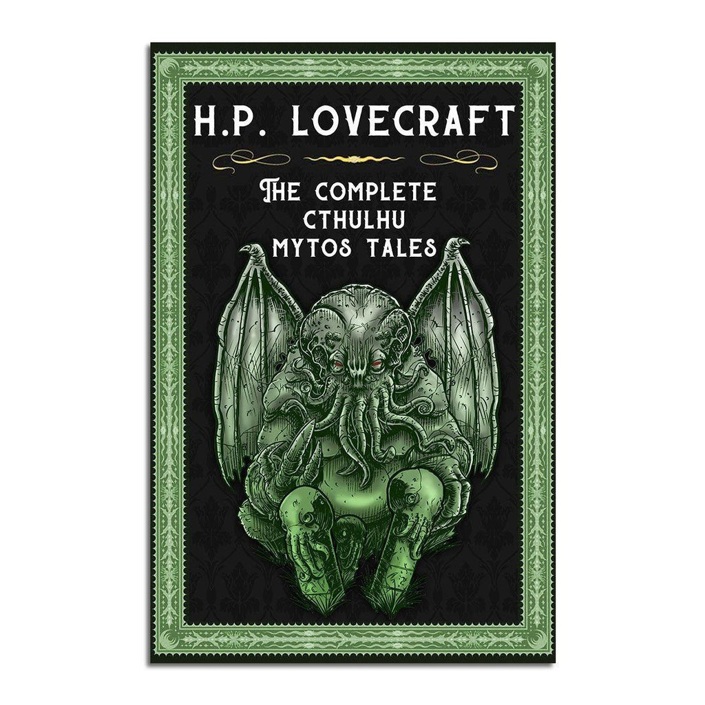 H.P.Lovecraft The Complete Cthulhu Mythos Tales Rug - CustomsPig