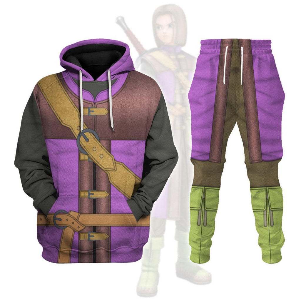 Hero (Dragon Quest XI) Hoodie T-shirt Sweatpants Cosplay - CustomsPig