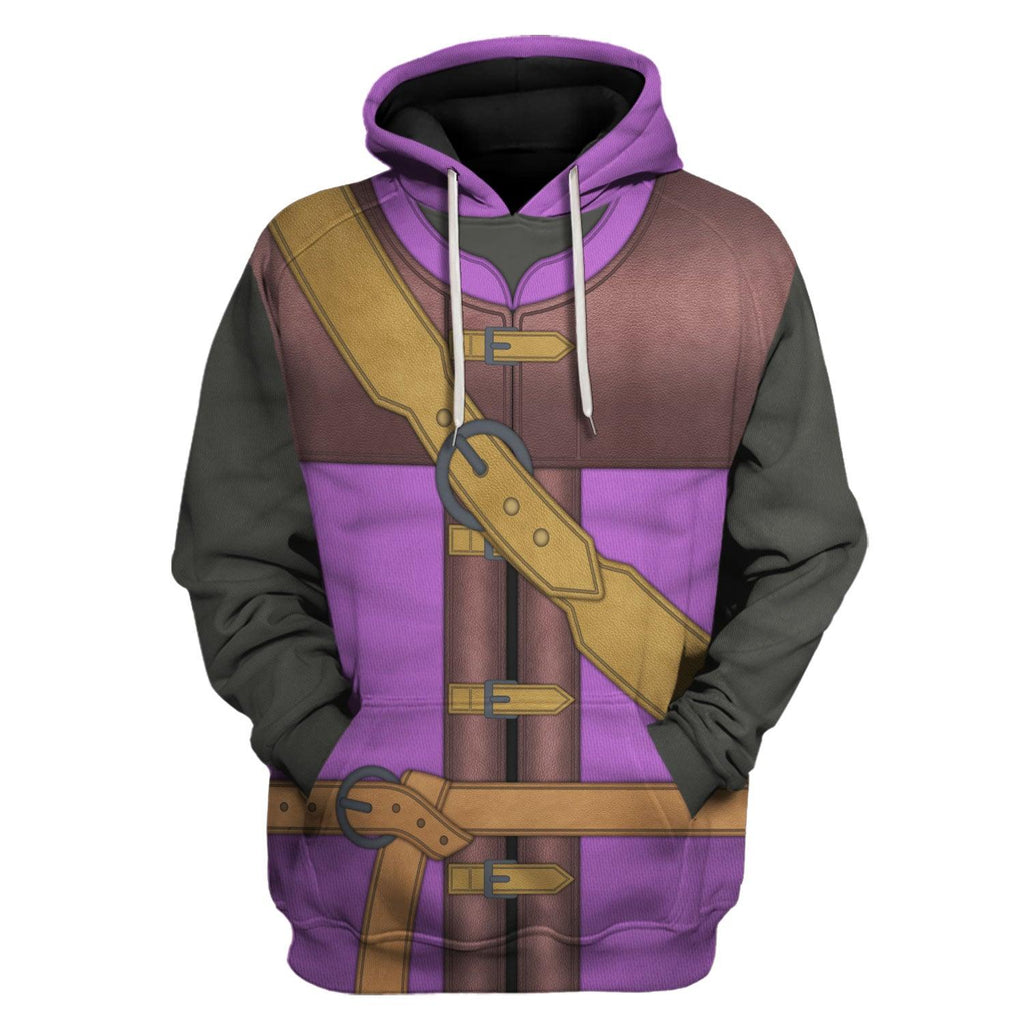 Hero (Dragon Quest XI) Hoodie T-shirt Sweatpants Cosplay - CustomsPig