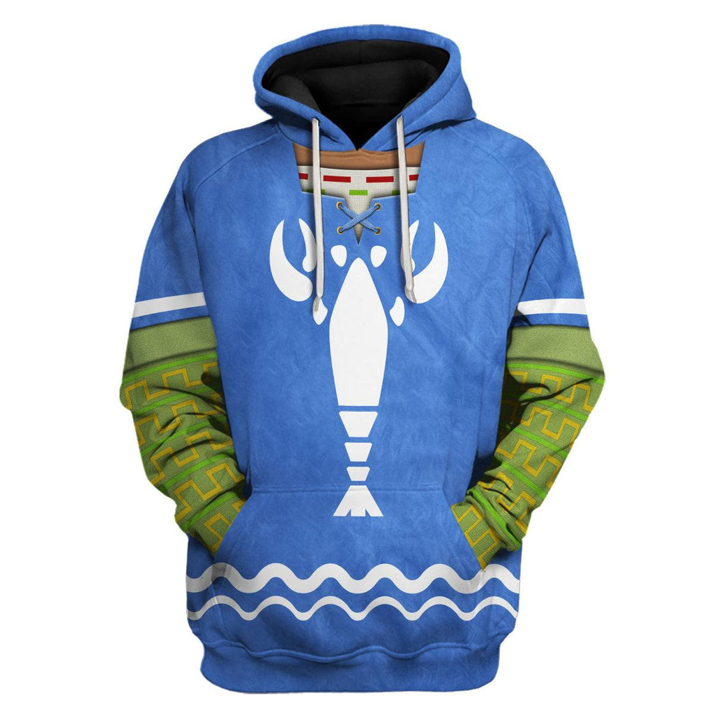 Hero's Clothes - Wind Waker Attire New Unisex Hoodie Sweatshirt T-shirt Sweatpants Cosplay - CustomsPig.com