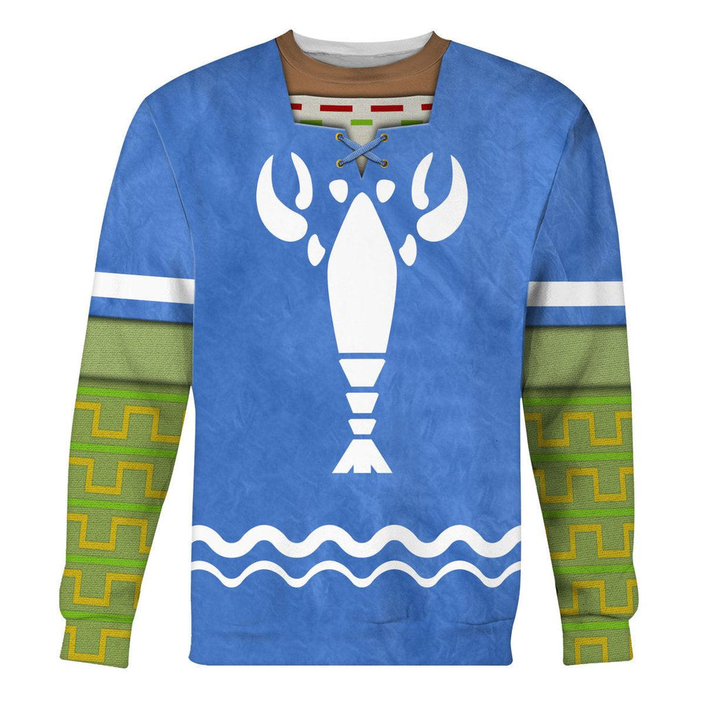 Hero's Clothes - Wind Waker Attire New Unisex Hoodie Sweatshirt T-shirt Sweatpants Cosplay - CustomsPig.com