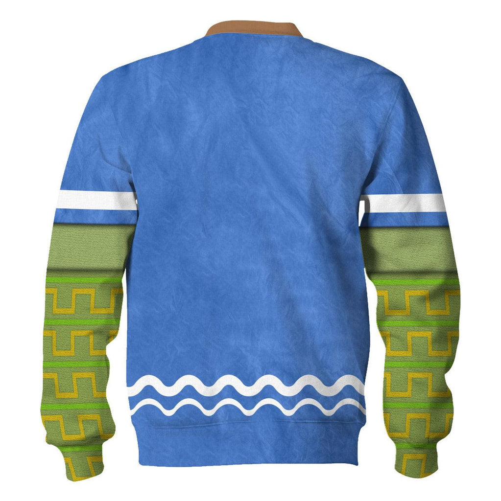 Hero's Clothes - Wind Waker Attire New Unisex Hoodie Sweatshirt T-shirt Sweatpants Cosplay - CustomsPig.com