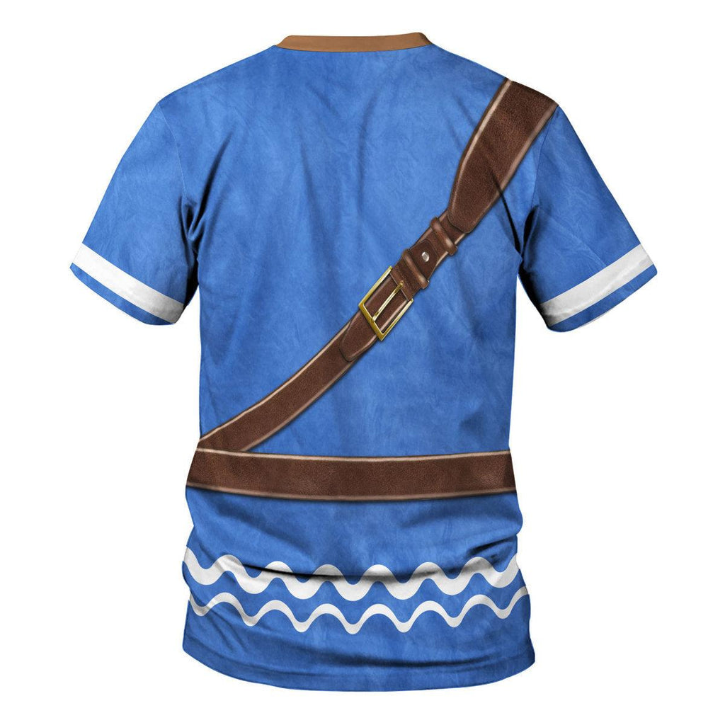 Hero's Clothes - Wind Waker Attire Unisex Hoodie Sweatshirt T-shirt Sweatpants Cosplay - CustomsPig.com