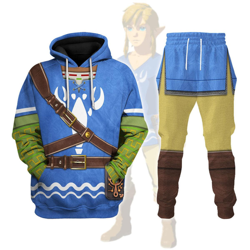 Hero's Clothes - Wind Waker Attire Unisex Hoodie Sweatshirt T-shirt Sweatpants Cosplay - CustomsPig.com