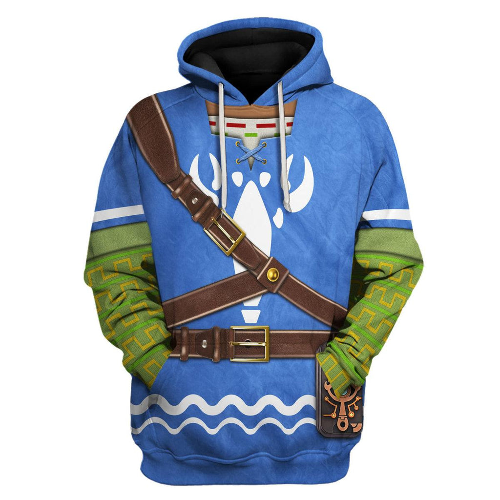 Hero's Clothes - Wind Waker Attire Unisex Hoodie Sweatshirt T-shirt Sweatpants Cosplay - CustomsPig.com