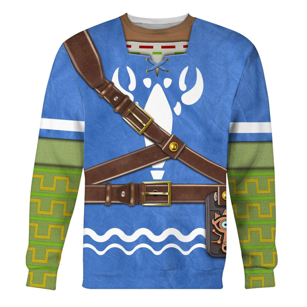 Hero's Clothes - Wind Waker Attire Unisex Hoodie Sweatshirt T-shirt Sweatpants Cosplay - CustomsPig.com