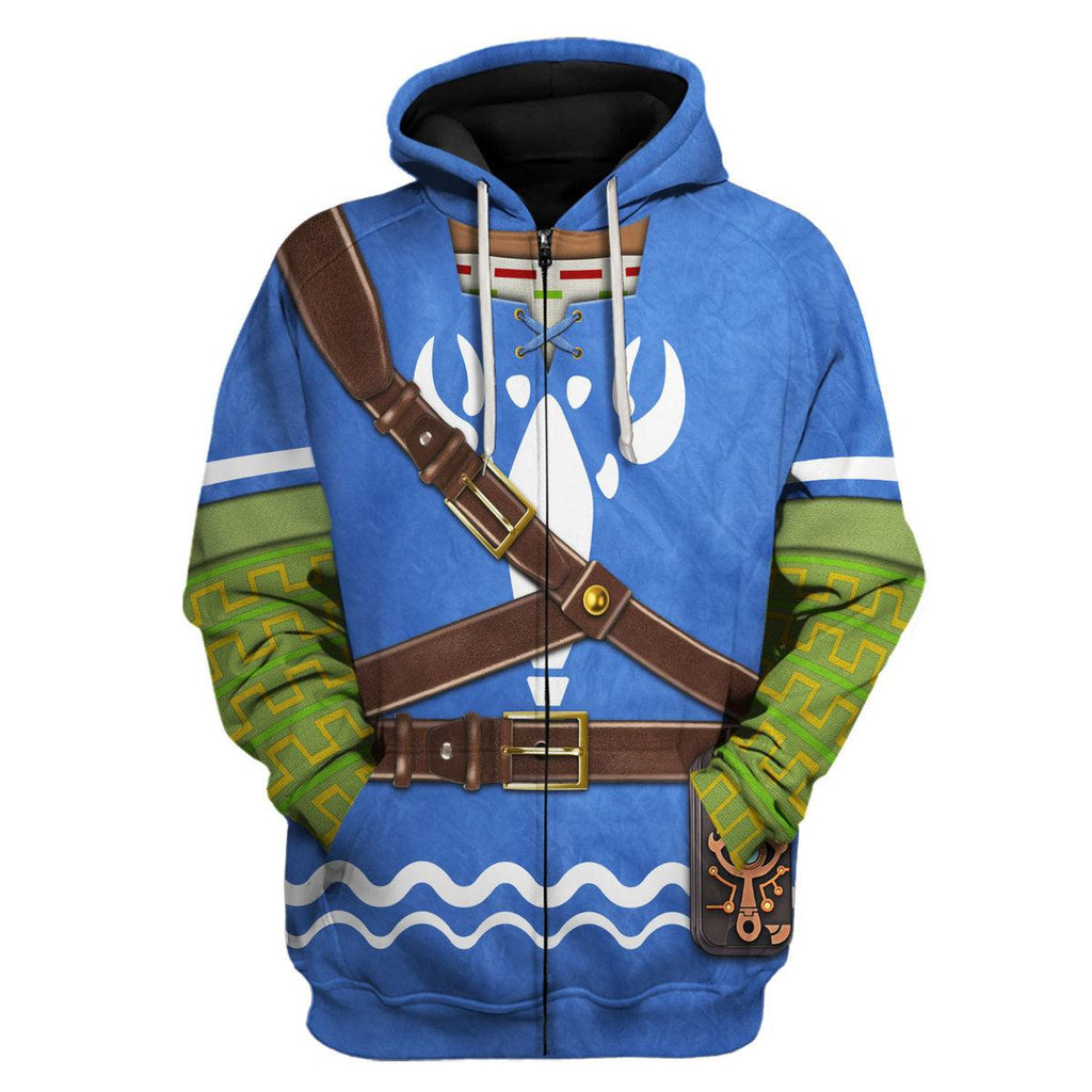 Hero's Clothes - Wind Waker Attire Unisex Hoodie Sweatshirt T-shirt Sweatpants Cosplay - CustomsPig.com