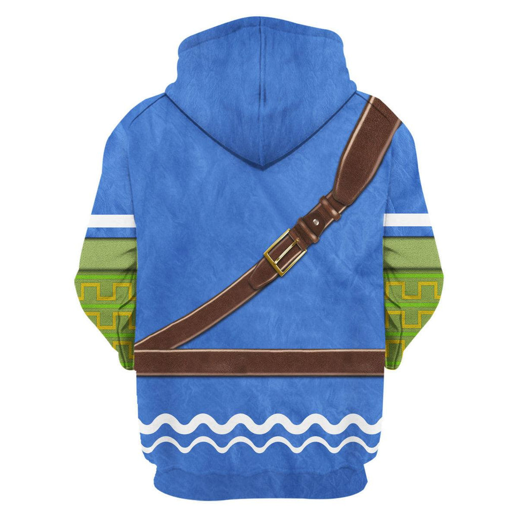 Hero's Clothes - Wind Waker Attire Unisex Hoodie Sweatshirt T-shirt Sweatpants Cosplay - CustomsPig.com