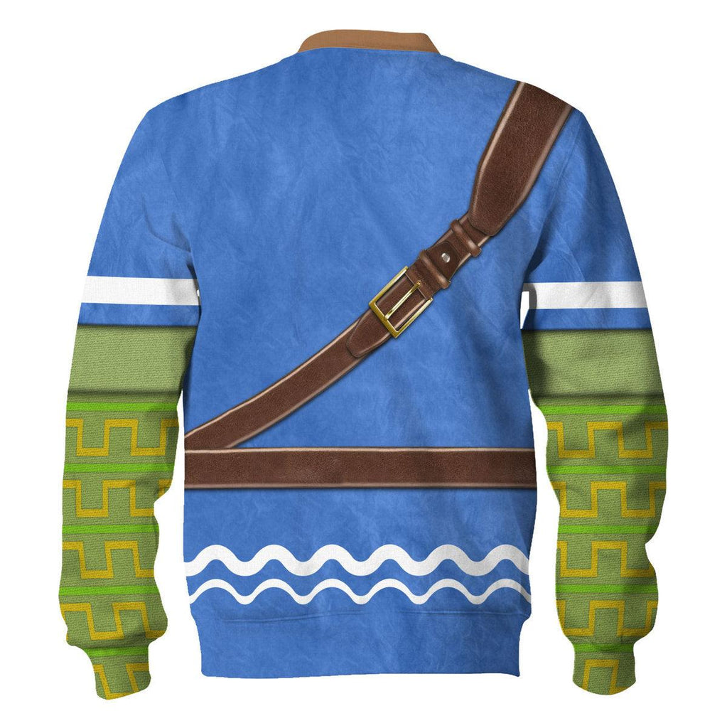 Hero's Clothes - Wind Waker Attire Unisex Hoodie Sweatshirt T-shirt Sweatpants Cosplay - CustomsPig.com