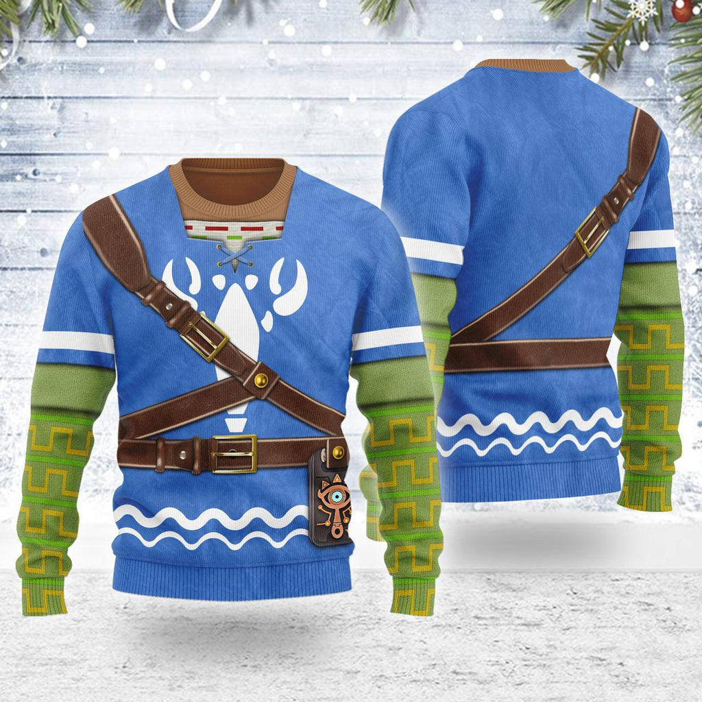 Heros Clothes Wind Waker Themed Costume Unisex Christmas Wool Sweater - CustomsPig.com