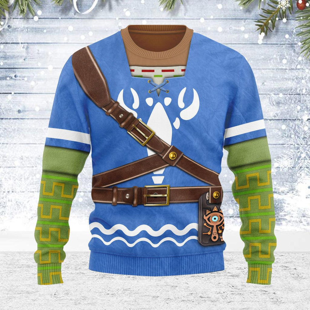 Heros Clothes Wind Waker Themed Costume Unisex Christmas Wool Sweater - CustomsPig.com