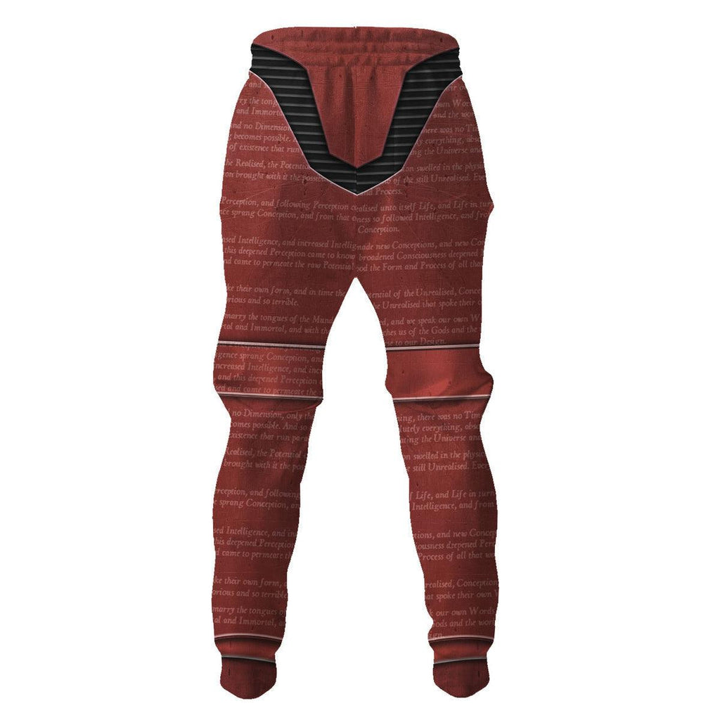 Horus Heresy-era Word Bearers Colour Scheme T-shirt Hoodie Sweatpants Cosplay - CustomsPig