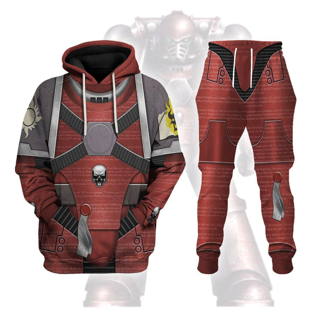 Horus Heresy-era Word Bearers Colour Scheme T-shirt Hoodie Sweatpants Cosplay - CustomsPig