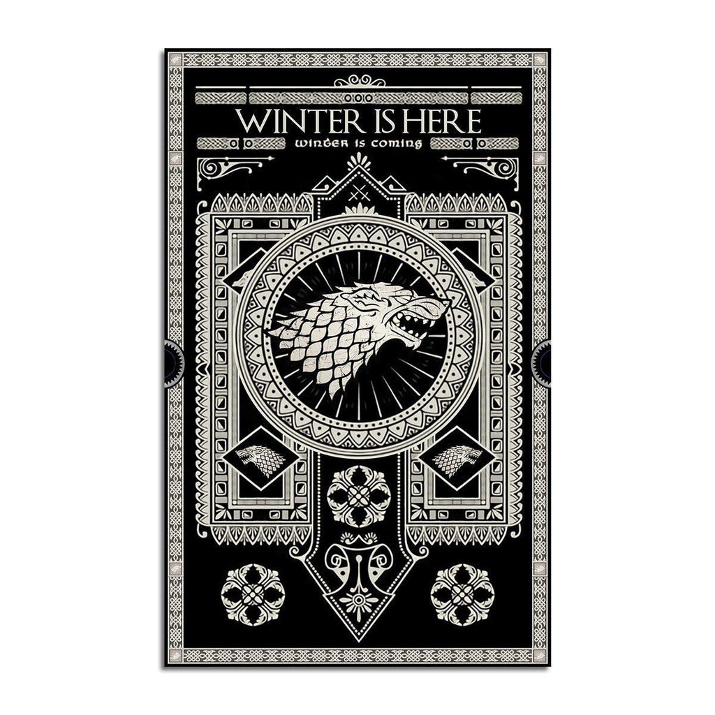 House Stark Game of Thrones Rug - CustomsPig