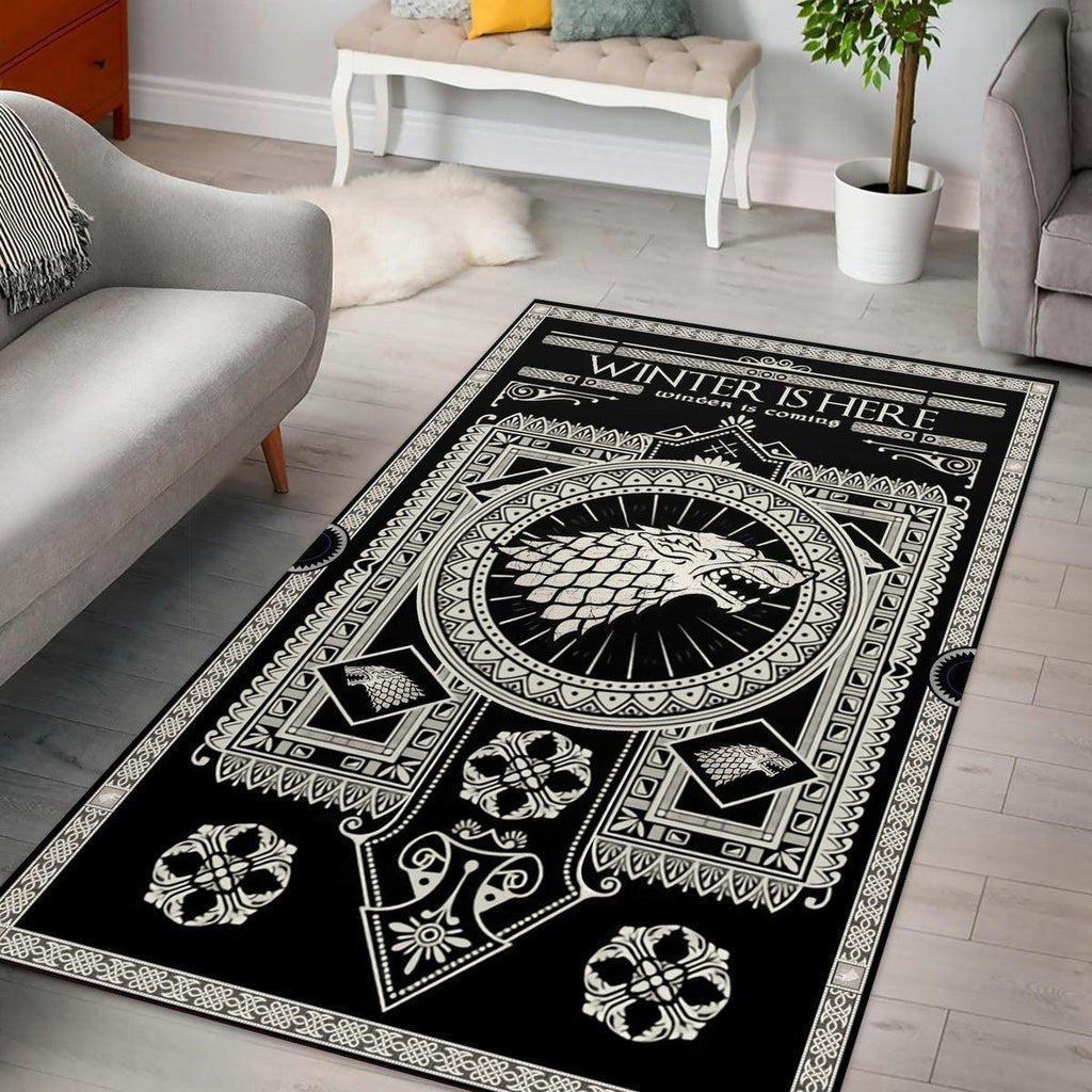 House Stark Game of Thrones Rug - CustomsPig