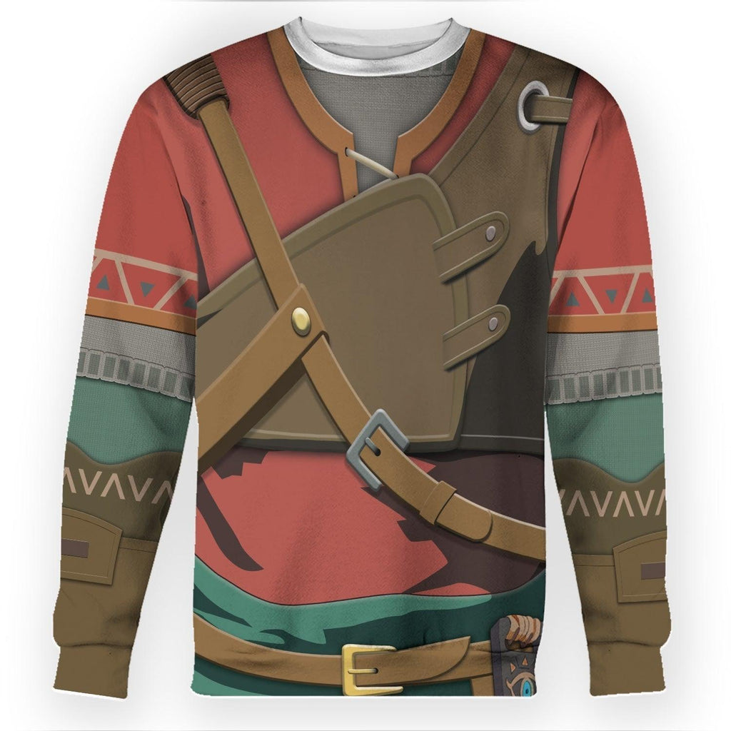 Hylian Armor Hoodie Sweatshirt T-shirt Sweatpants Cosplay - DucG