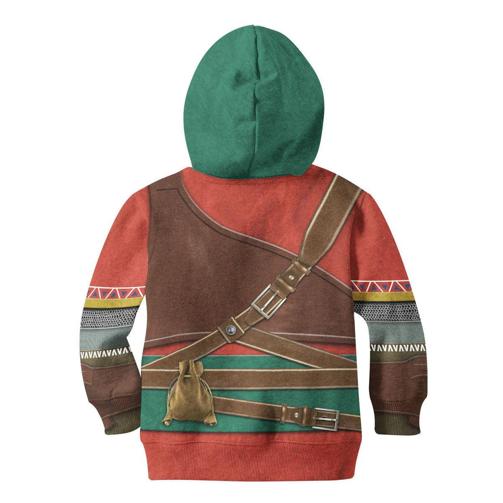 Hylian Armor Kid Tops Hoodie Sweatshirt T-Shirt - CustomsPig.com