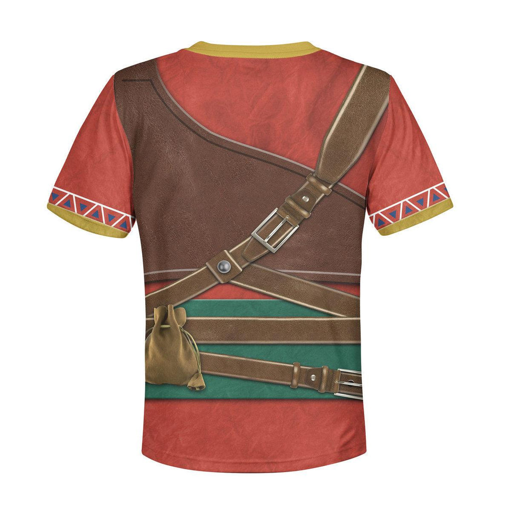 Hylian Armor Kid Tops Hoodie Sweatshirt T-Shirt - CustomsPig.com