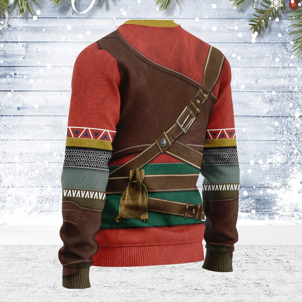 Hylian Armor Themed Costume Unisex Christmas Wool Sweater - CustomsPig.com