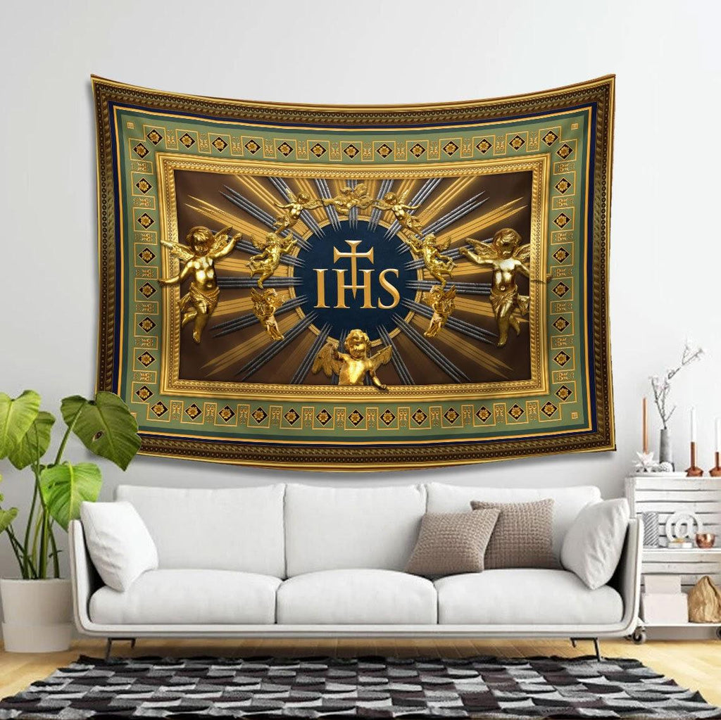 IHS Jesus Tapestry - CustomsPig