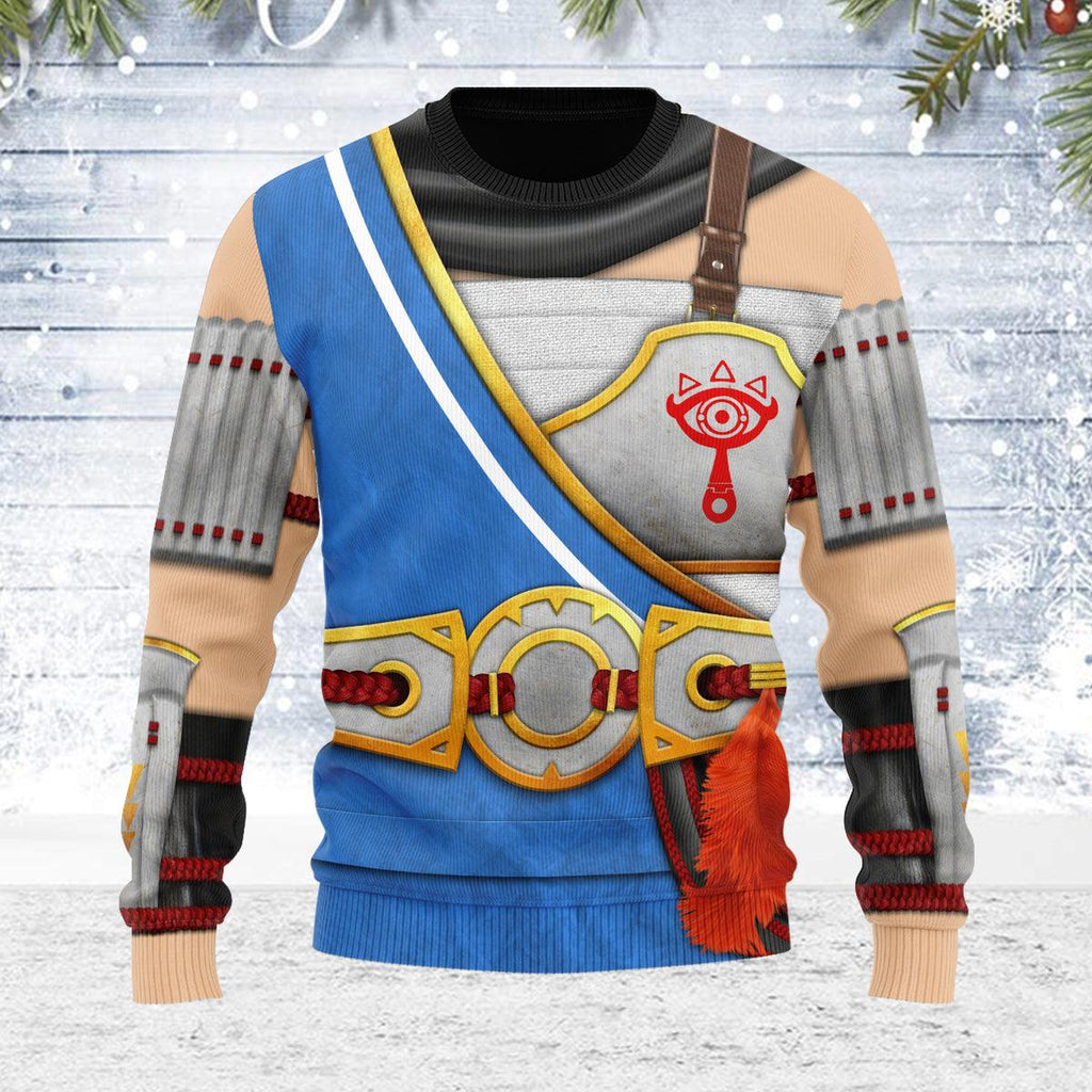 Impa Armor Themed Costume Unisex Christmas Wool Sweater - CustomsPig.com