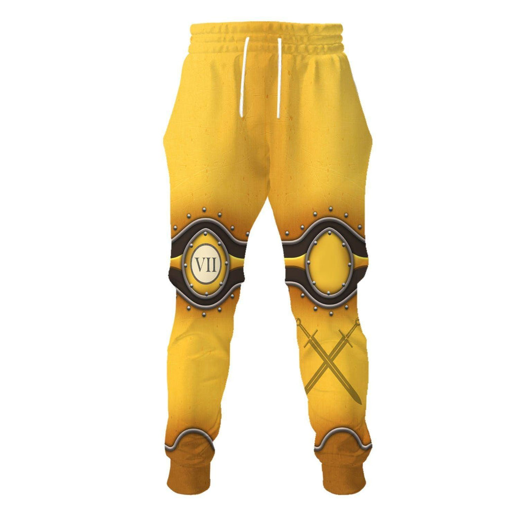 Imperial Fists in Mark III Power Armor T-shirt Hoodie Sweatpants Cosplay - CustomsPig