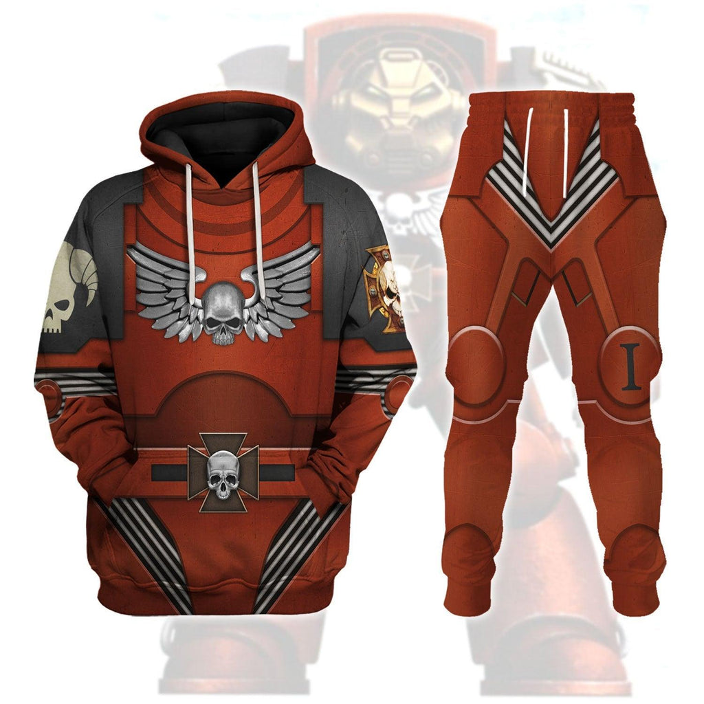 Indomitus Pattern Tactical Dreadnought Armour T-shirt Hoodie Sweatpants Cosplay - CustomsPig